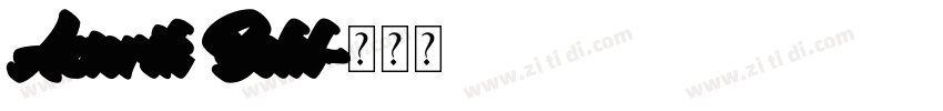 Asterik Bold字体转换